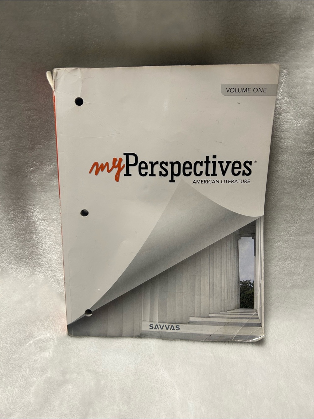 My Perspectives American Literature Volume One Textbook paperback book